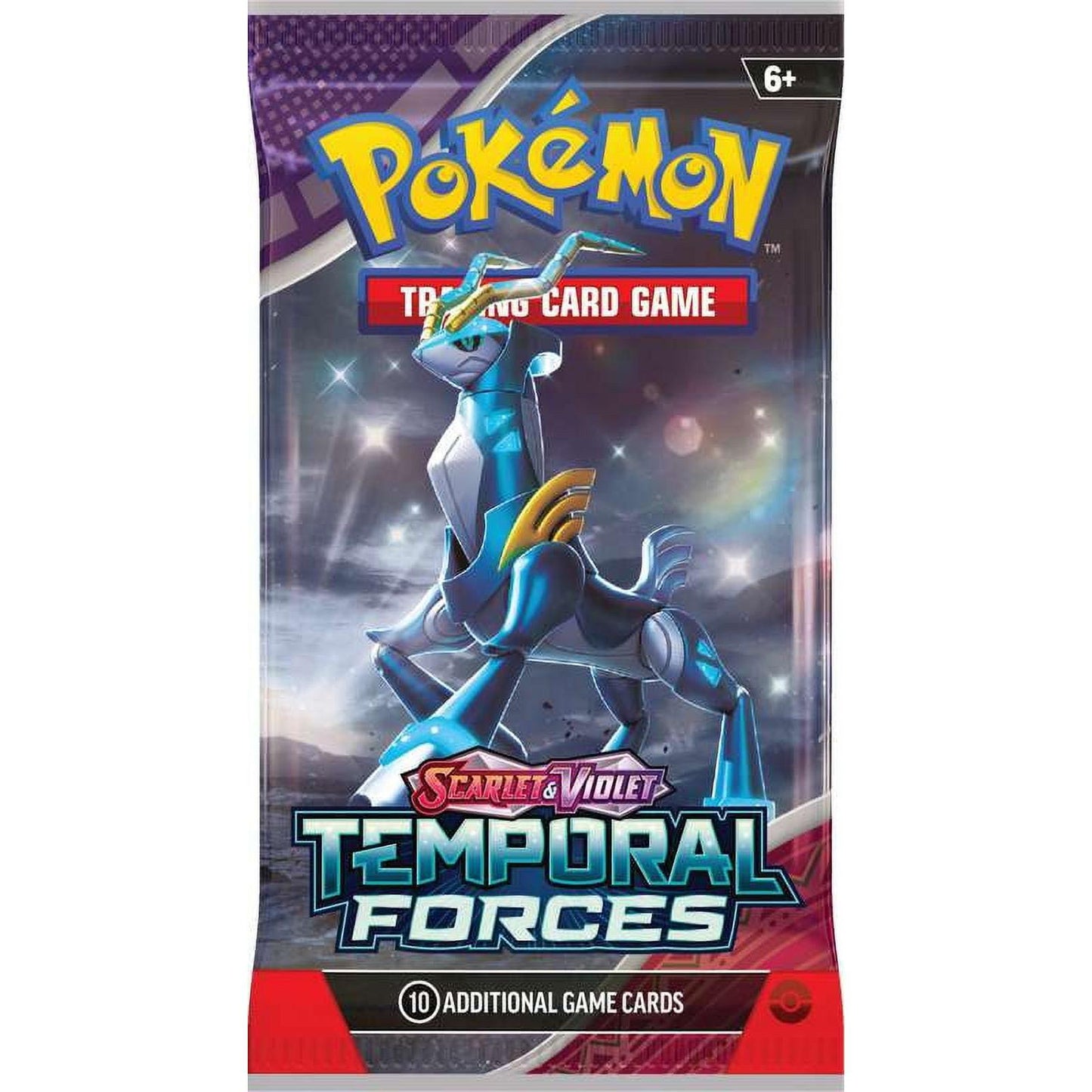 Pokémon TCG: Scarlet and Violet Temporal Forces - Booster Box, 36 Booster Packs