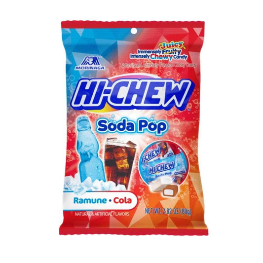 HI-CHEW: Soda Pop Flavored Candy, 6 pack