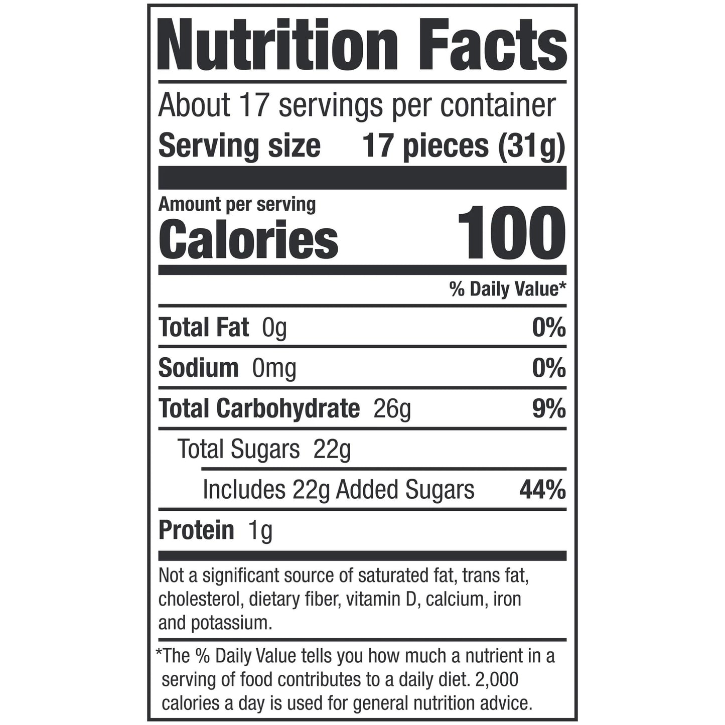 NERDS: Gummy Clusters, Rainbow, 1 Bag