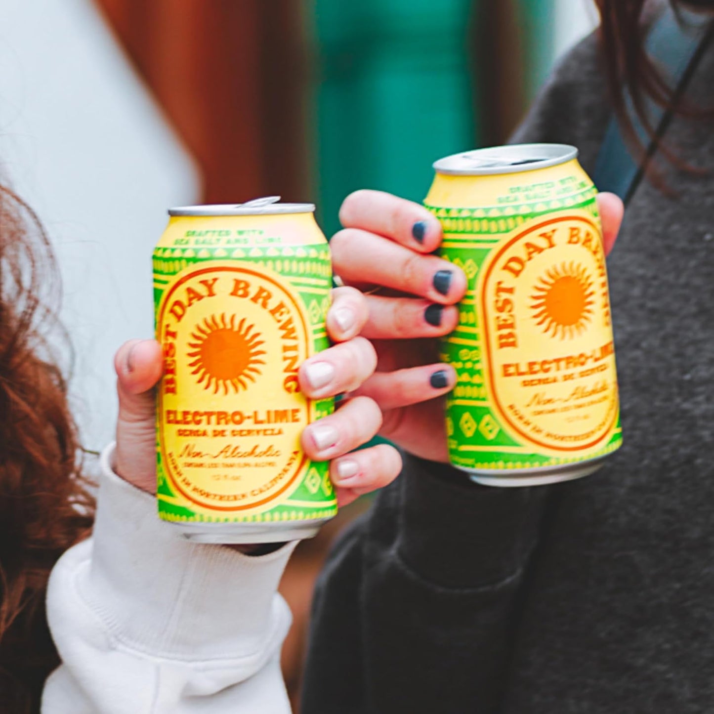 Beer: Best Day Brewing: Electro-Lime, Non Alcoholic Beer, 12 Pack