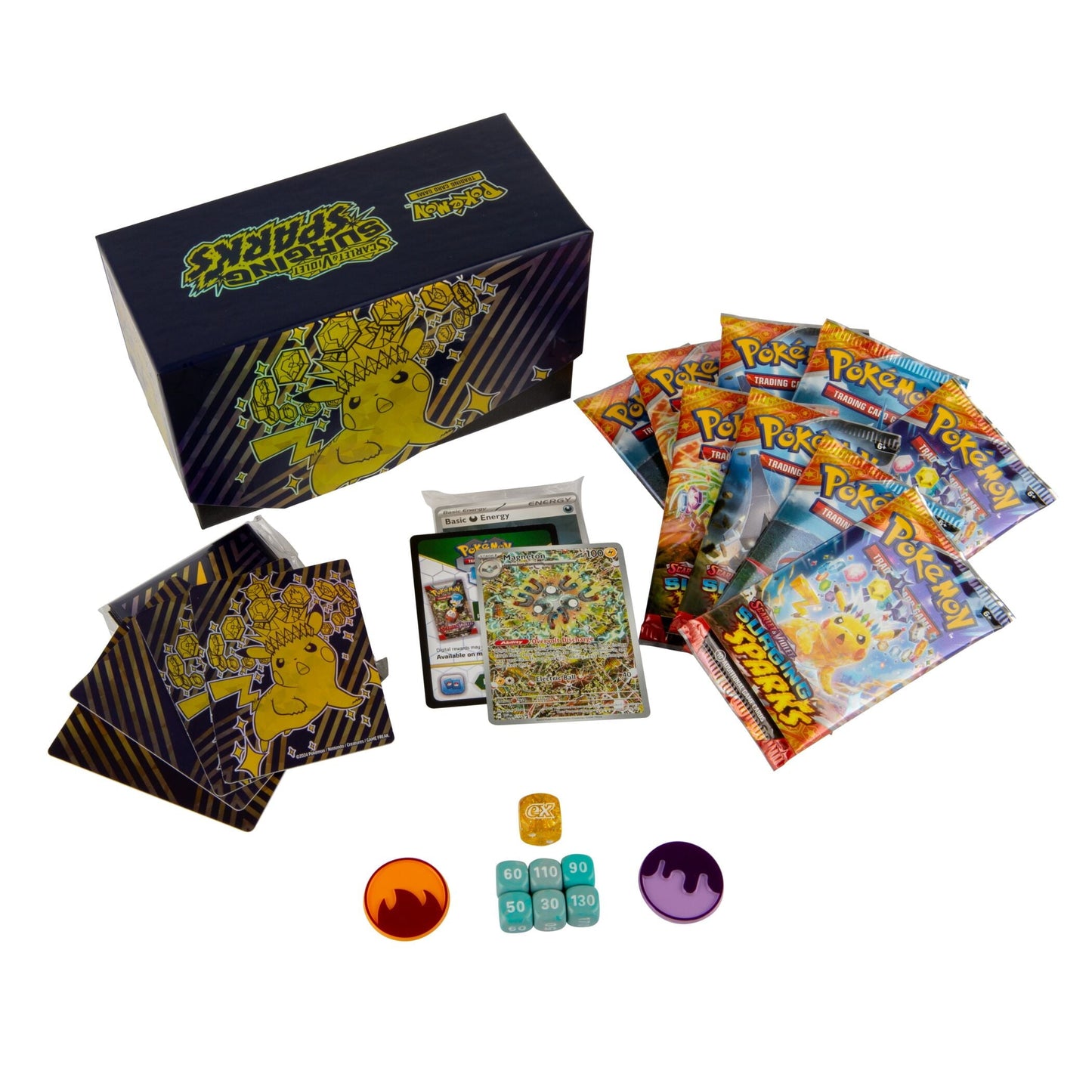 Pokémon TCG: Scarlet & Violet 8 Surging Sparks - Elite Trainer Box