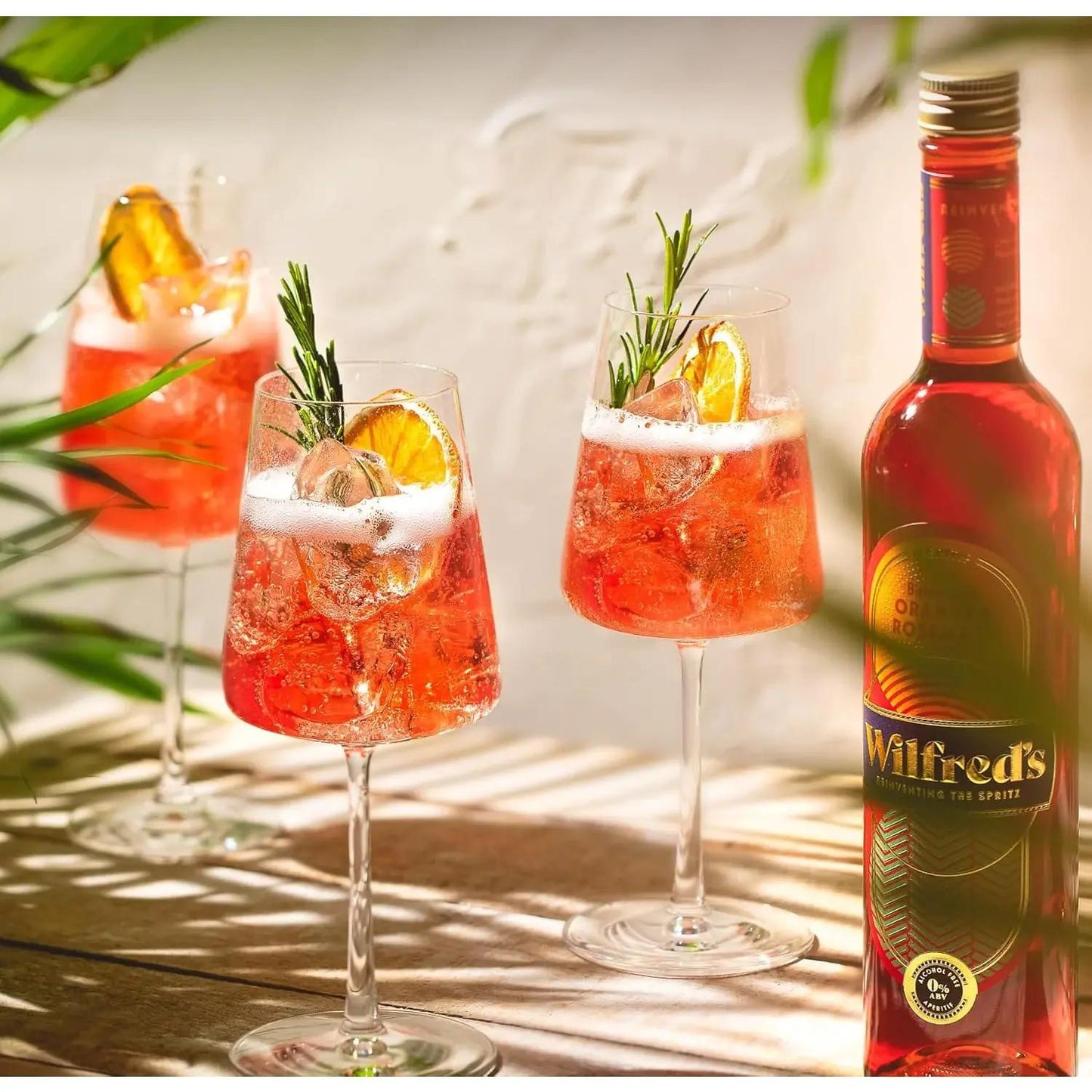 Spirit: Wilfred's: Orange, Rosemary & Rhubarb Aperitif, Zero Proof Liqueur, 1 Bottle