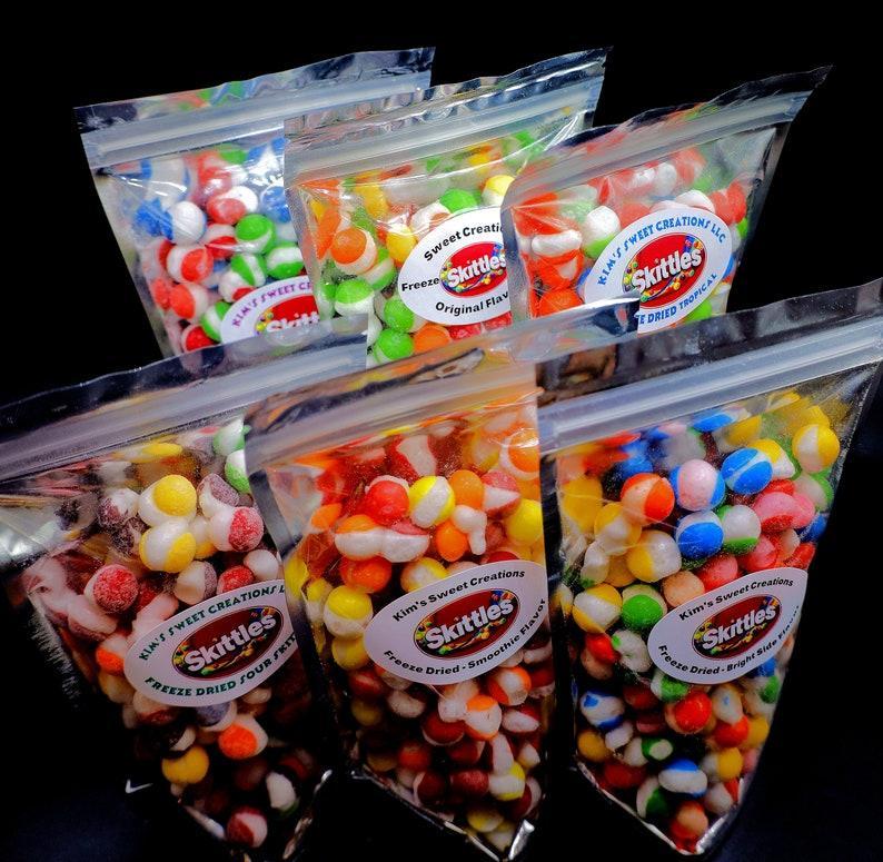 Freeze Dried Candy: Skittles Original Rainbow, 1 Bag