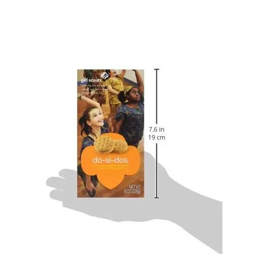 Girl Scout Cookies: Do-Si-Dos Peanut Butter Sandwich, 1 box