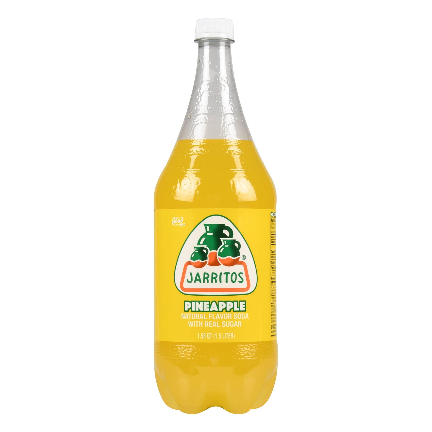 Jarritos: Pineapple Soda, 1.5 L, 4 Bottles