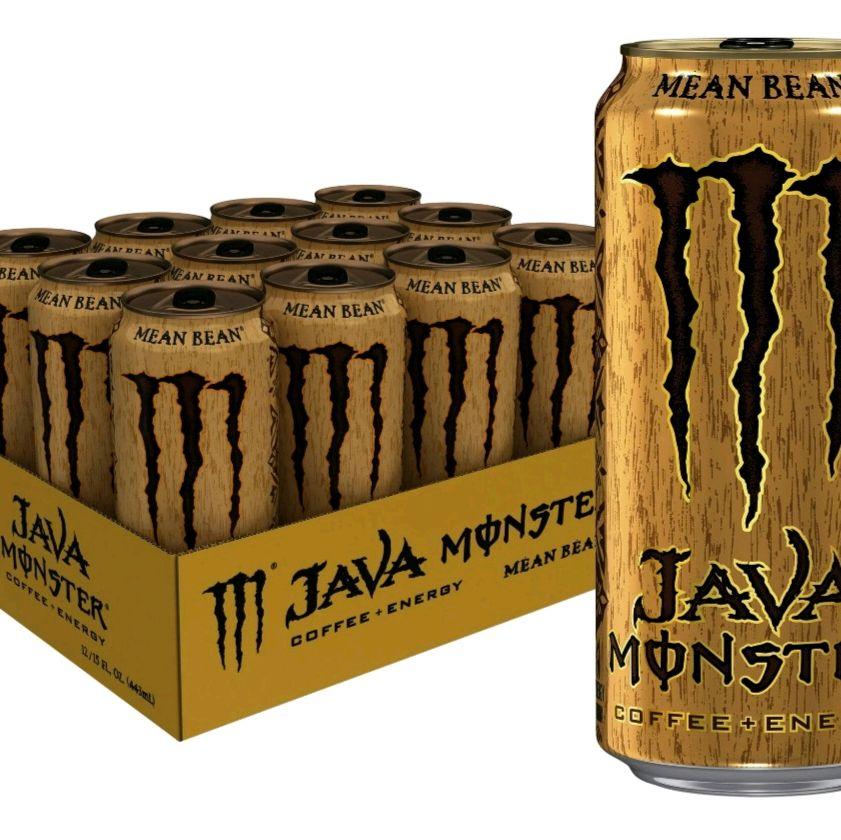 Monster Energy Drink: Java Monster Mean Bean Coffee, 15 oz. 12 pack