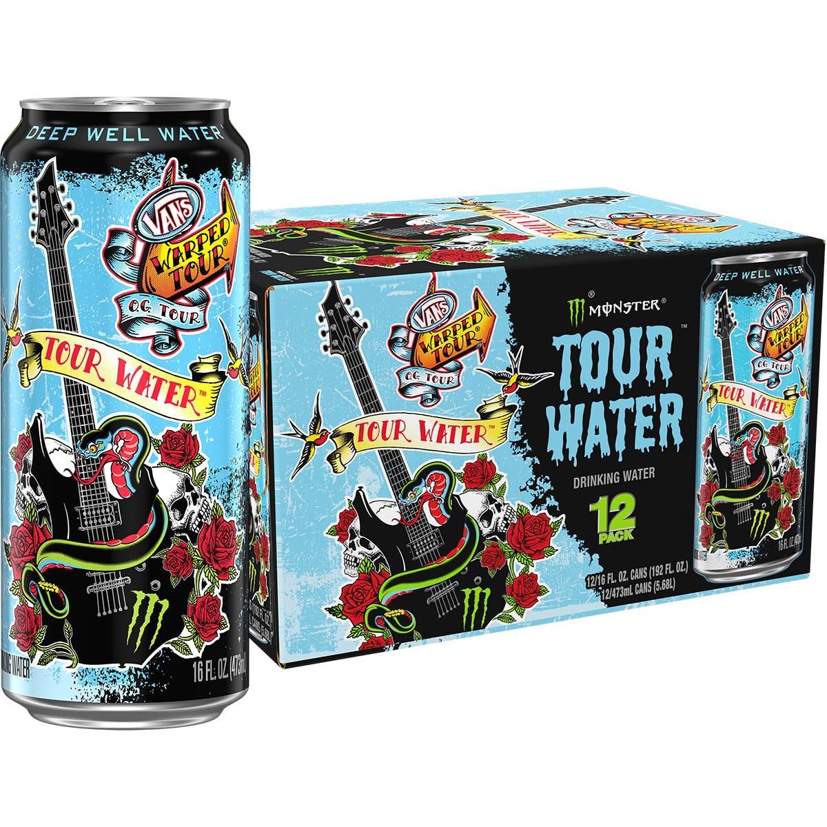 Monster Energy Drink: Tour Water by Monster Energy, 16 oz. 12 pack