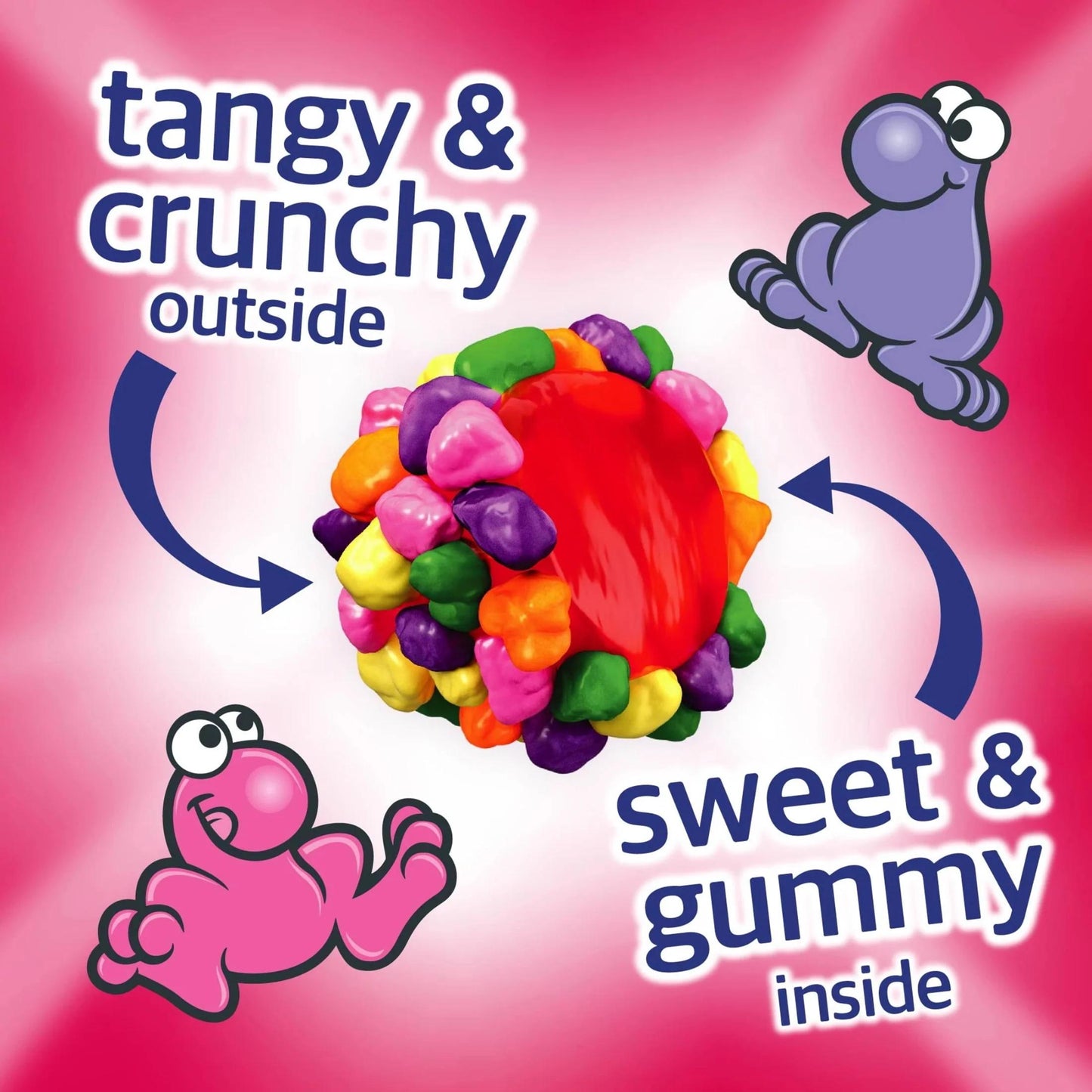 NERDS: Gummy Clusters, Rainbow, 1 Bag