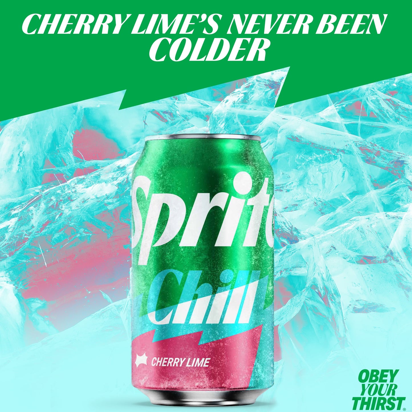Sprite: Cherry Lime Soda Pop, 12 oz., 12 Pack