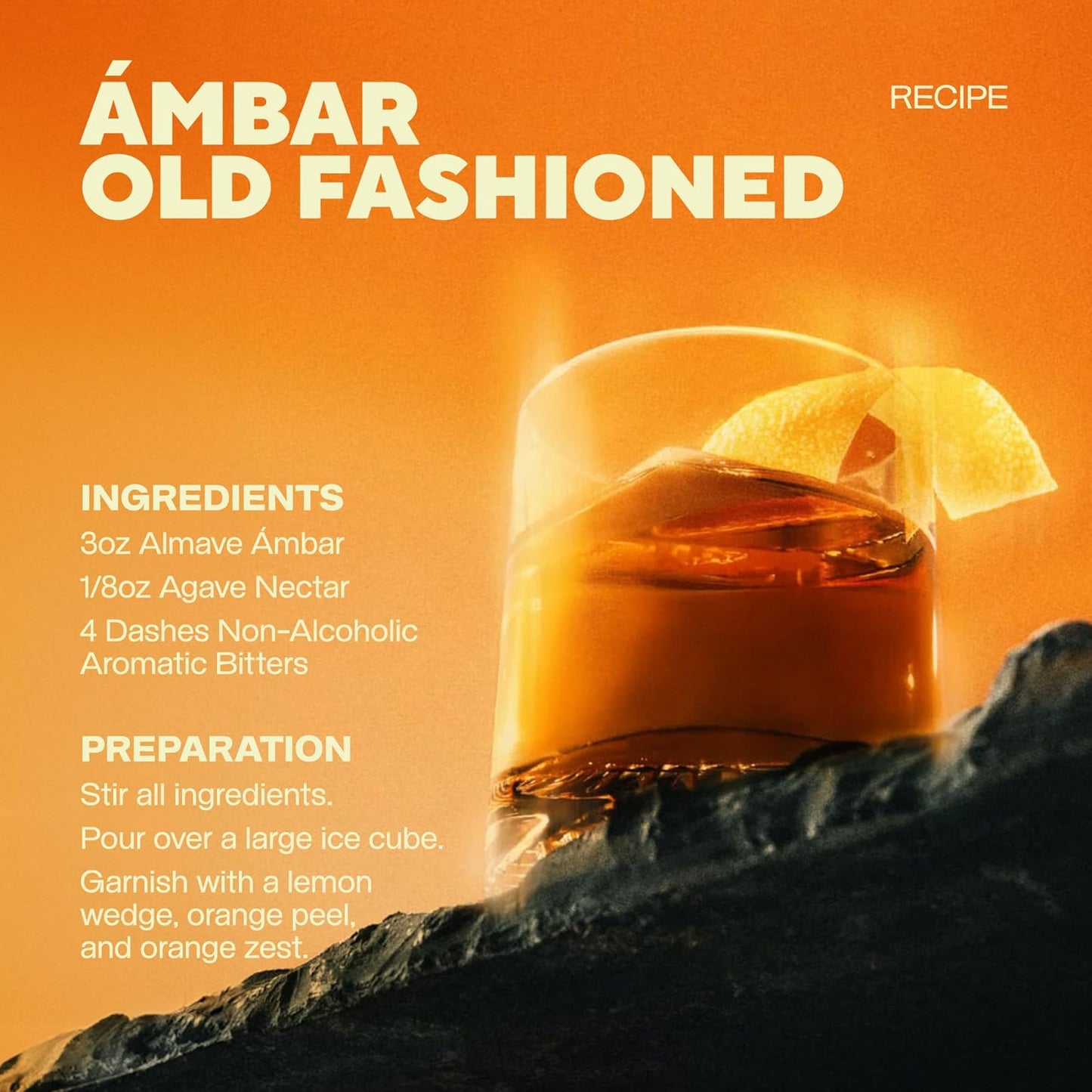 Spirit: Almave: Non Alcoholic Tequila Reposado, 1 Bottle