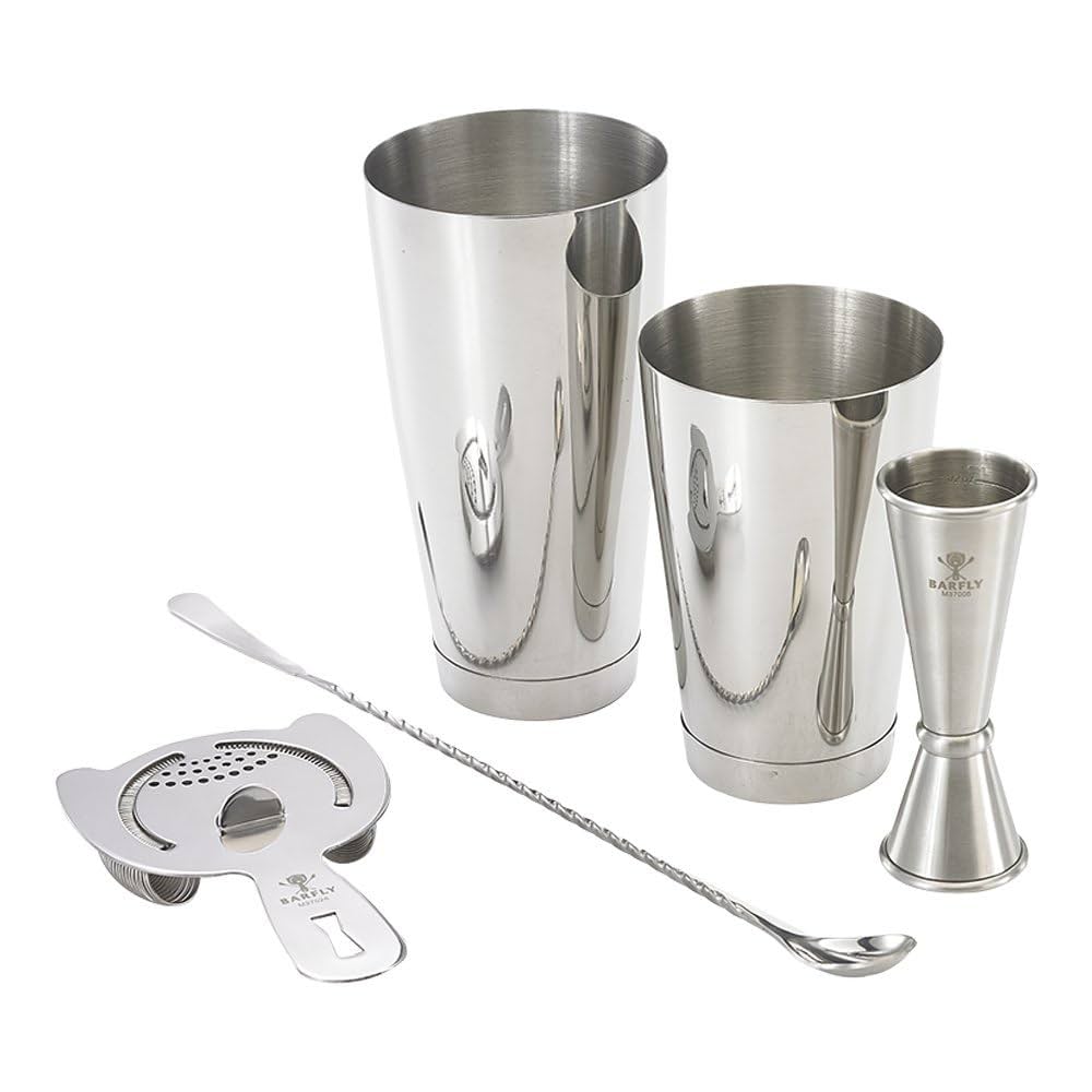 Barfly 5 Piece Cocktail Set: Tools That Make You Look Like a Pro