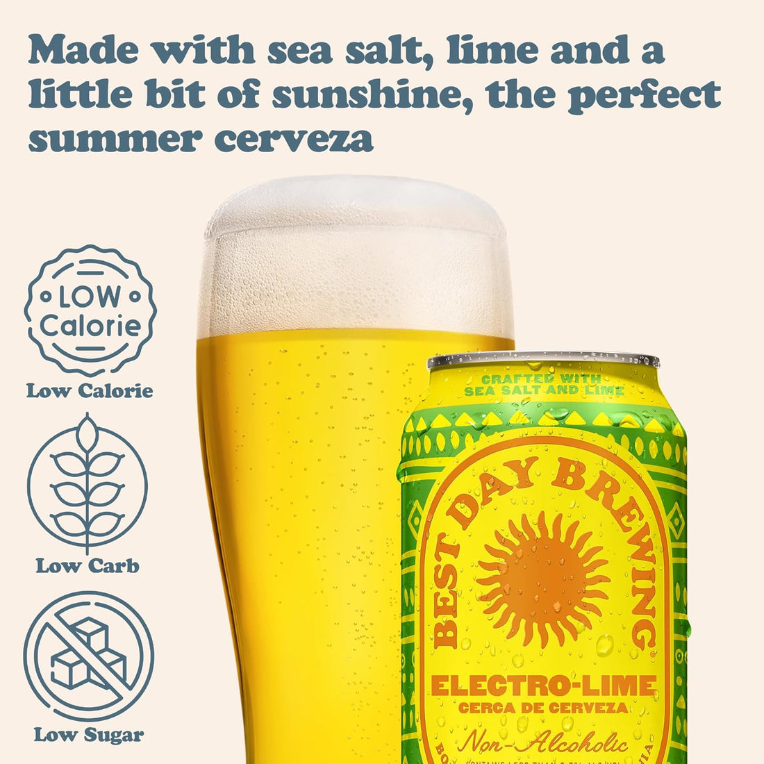Best Day Brewing Electro Lime: The Zesty Non Alcoholic Beer with a Citrus Kick