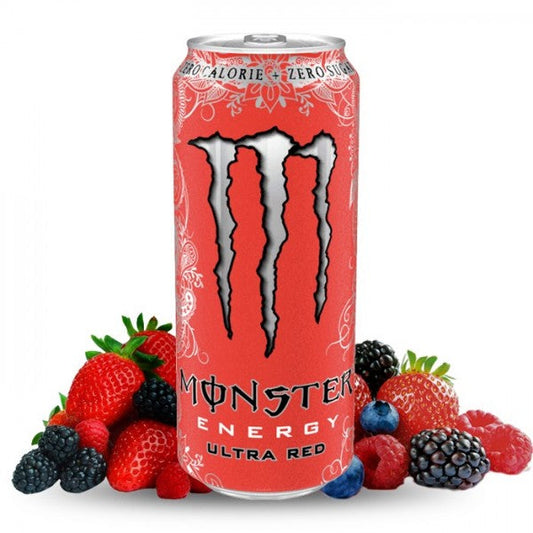 Monster Red Zero Ultra: Clean Energy with Citrus Bite