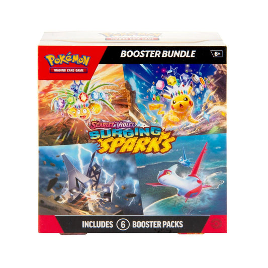 Pokémon TCG: Scarlet & Violet 8 Surging Sparks - Booster Bundle - 6x Booster Packs -