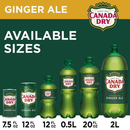 Canada Dry: Ginger Ale, 12 fl. oz., 12 Pack Cans
