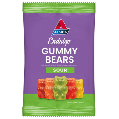 Atkins: Endulge Sour Gummy Bears, 6 Packs