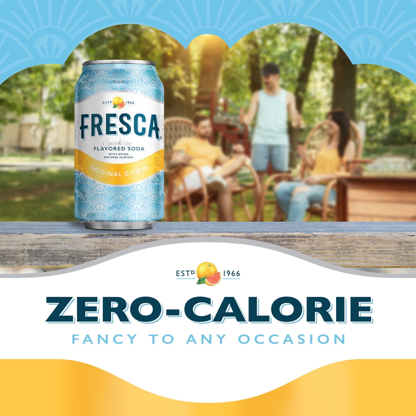 Fresca: Grapefruit Citrus Soda Pop, 12 oz., 12 Pack