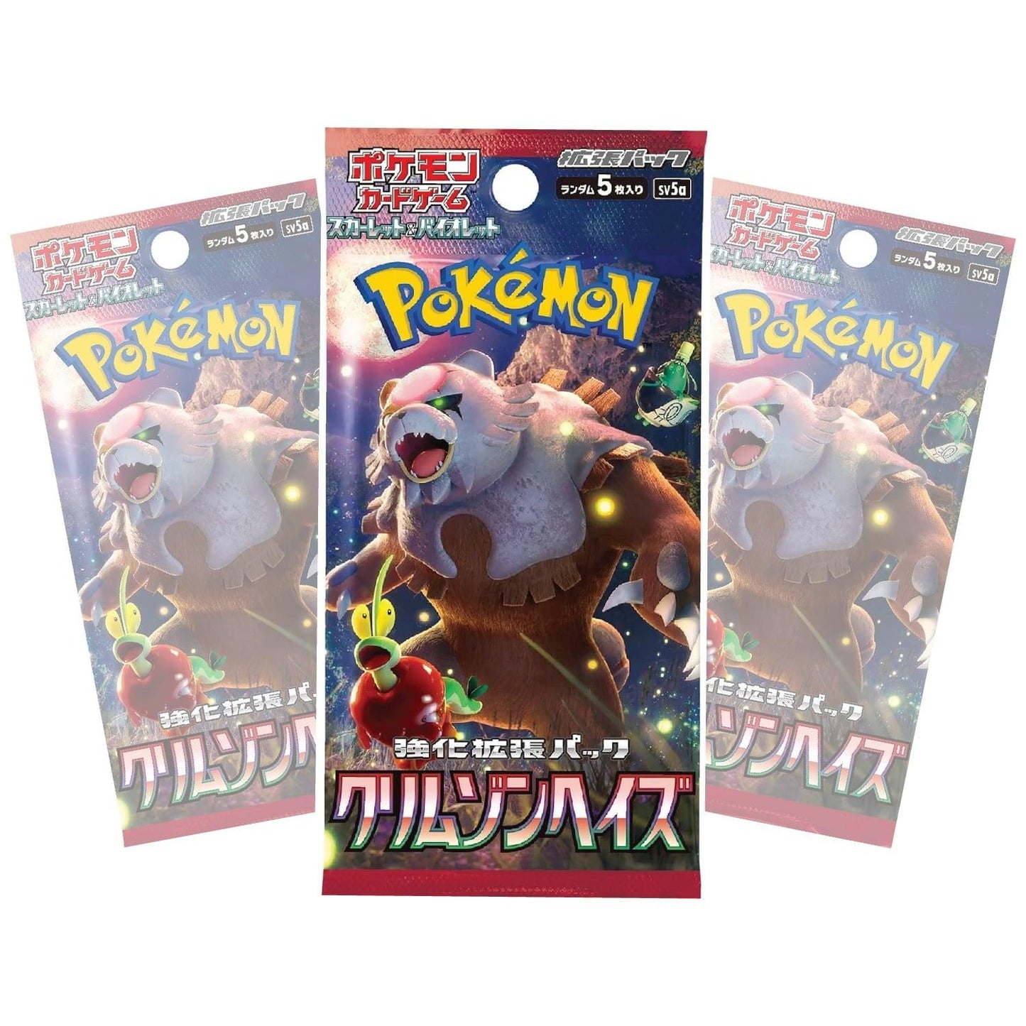 Pokémon TCG: Scarlet & Violet 5 Crimson Haze - Japanese Booster Box, 30 Booster Packs