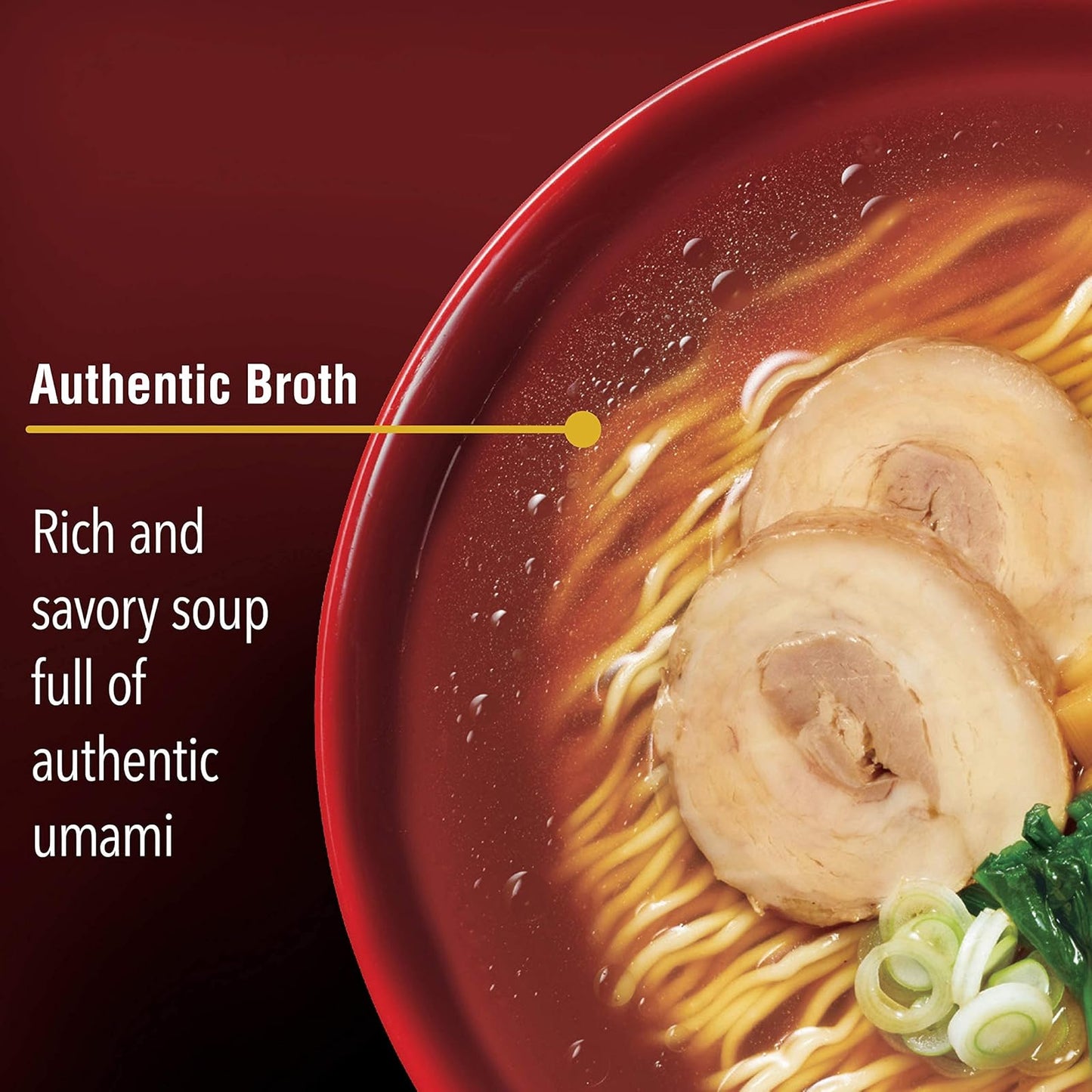 Nissin RAOH: Ramen Noodle Soup, Soy Sauce, 6 Pack