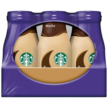 Starbucks: Frappuccino Mocha Iced Coffee Drink, 12 Pack Bottles