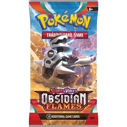 Pokémon TCG: Scarlet & Violet Obsidian Flames - Booster Box, 36 Booster Packs