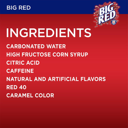 Big Red: Soda Pop, 12 oz., 12 Pack