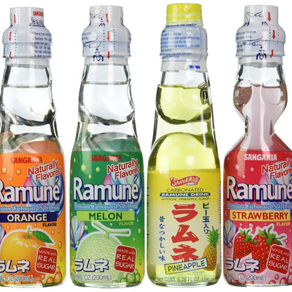 Ramune: Soda Variety Pack, 6.76 oz., 5 Pack