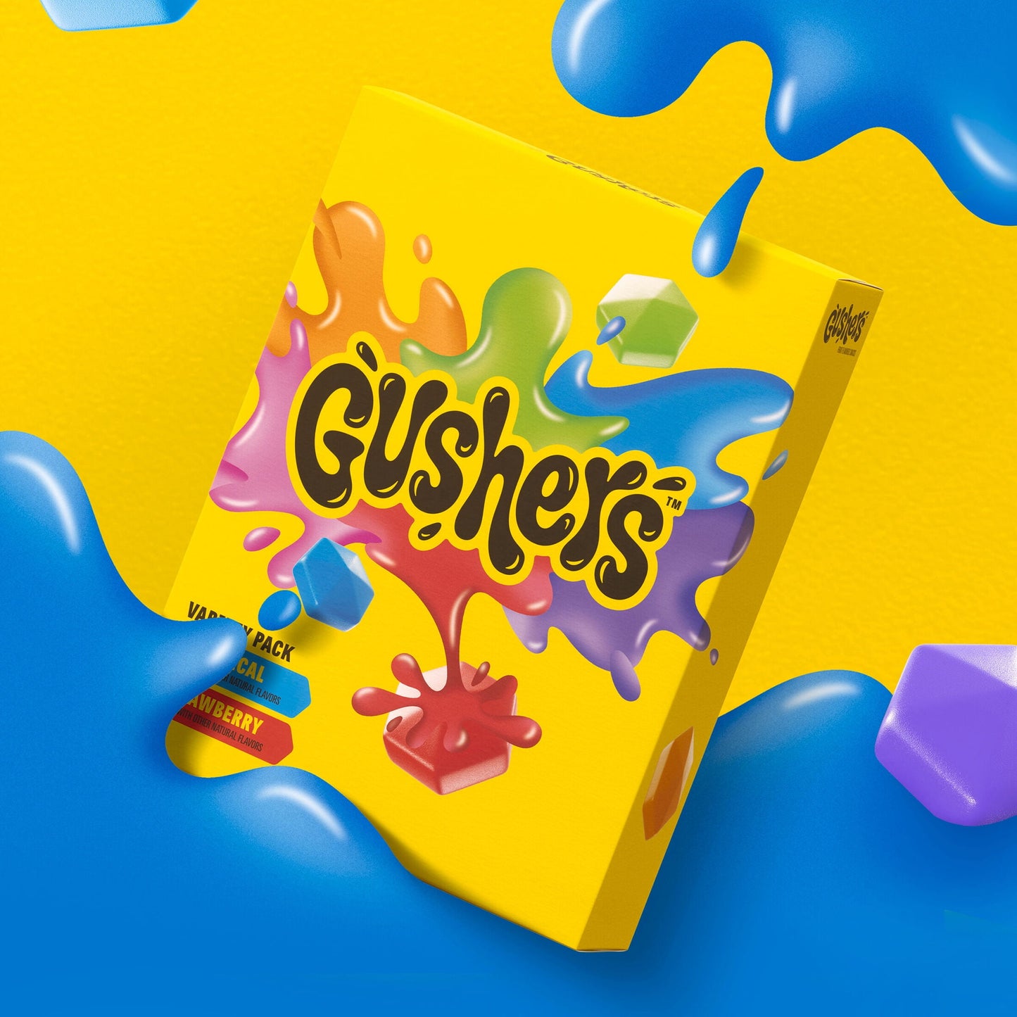 Gushers: Fruit Flavored Snacks, Tropical and Strawberry Flavors, 20 Pack