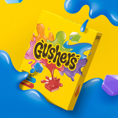 Gushers: Fruit Flavored Snacks, Tropical and Strawberry Flavors, 20 Pack