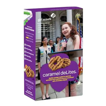 Girl Scout Cookies: Samoas Caramel deLites, 4 boxes