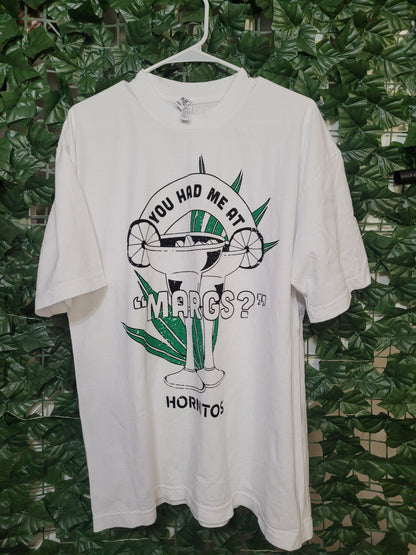 Hornitos: Tequila Tee Shirt, Half Sleeve Crew Neck