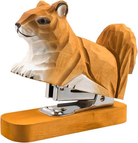 Wooden Squirrel Stapler