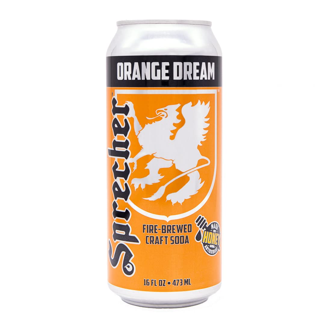 Sprecher Root Beer: Gourmet Low Calorie Craft Root Beer Soda, 16 oz., 12 Pack