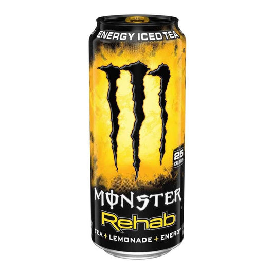 Monster Energy Drink: Rehab Tea + Lemonade, 16 fl. oz. 15 pack cans
