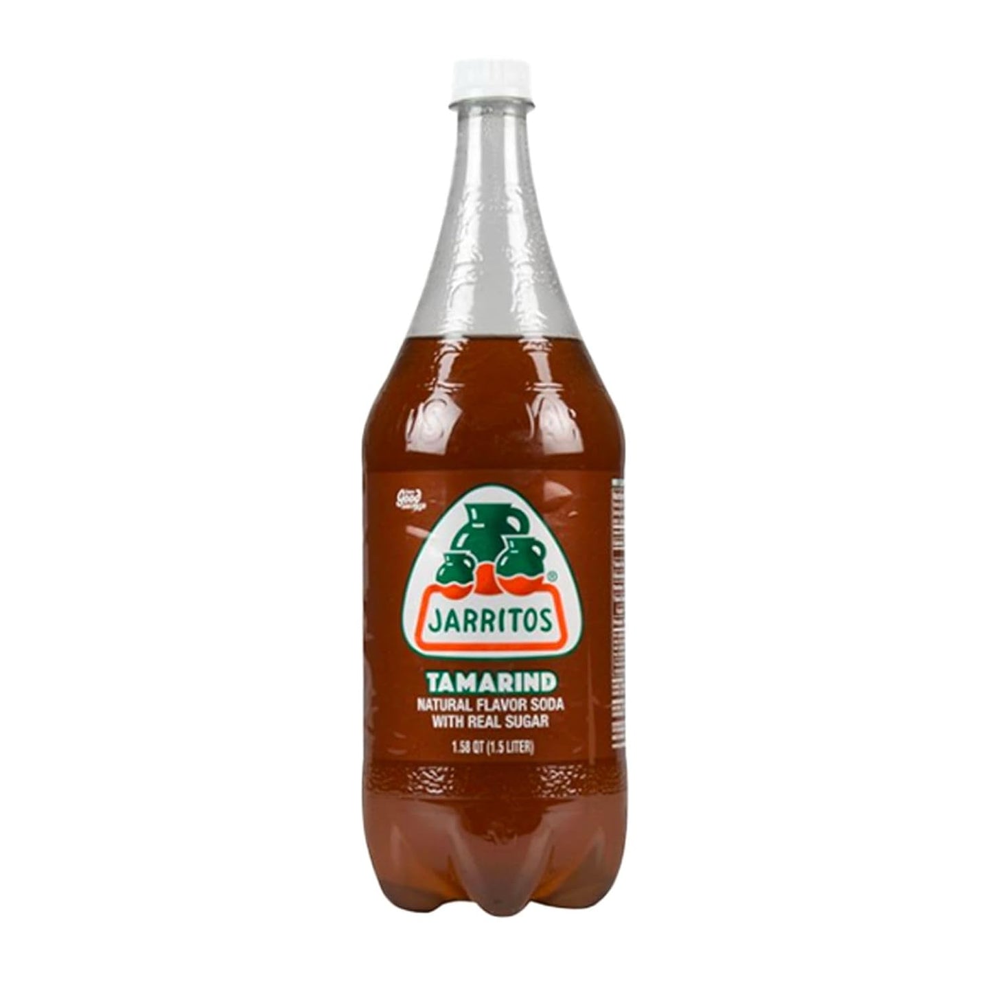 Jarritos Soda: Tamarind - Plastic Bottles 1.5 Liter, 5 pack bottles
