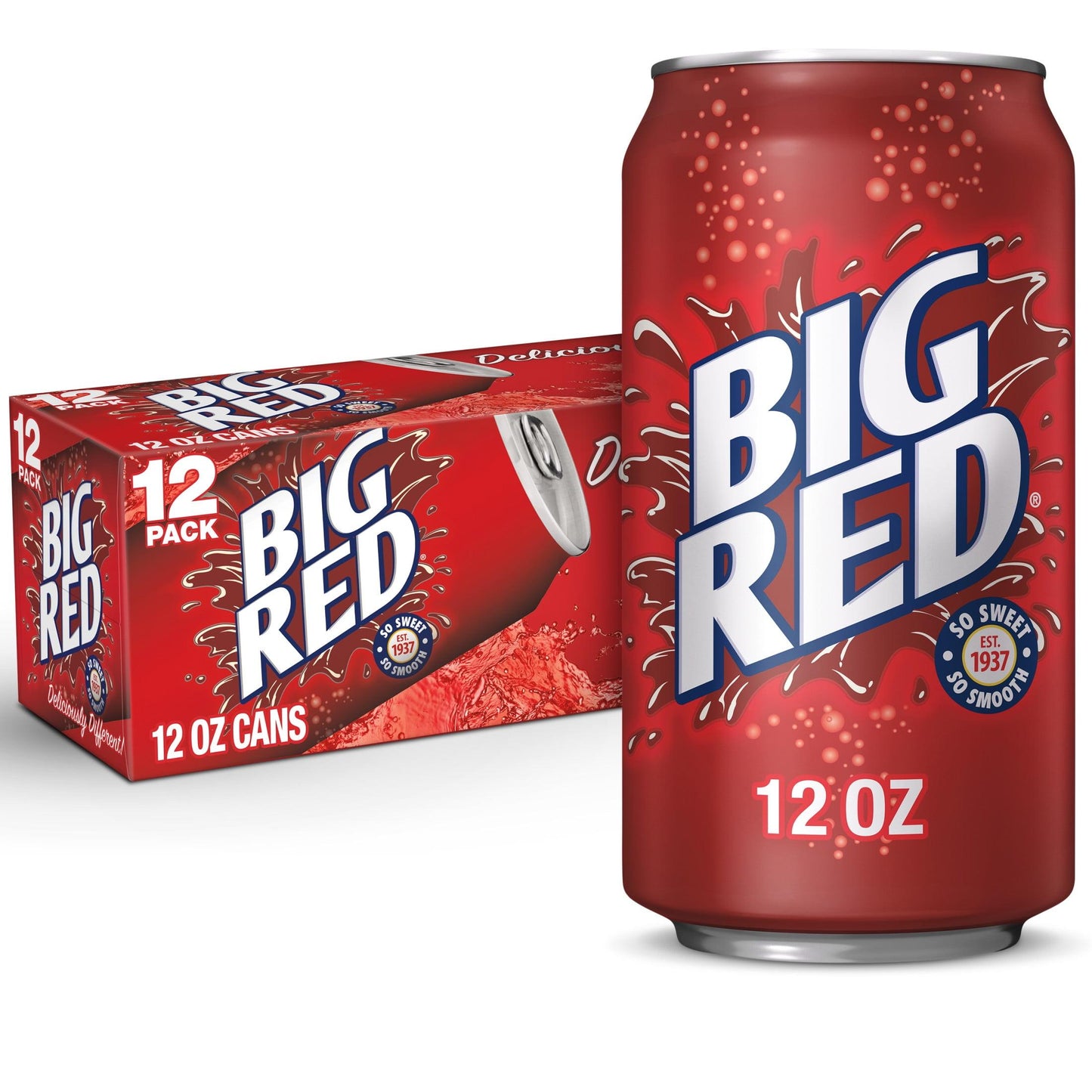 Big Red: Soda Pop, 12 oz., 12 Pack