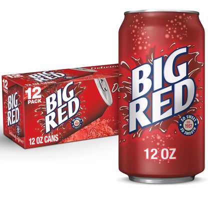 Big Red: Soda Pop, 12 oz., 12 Pack