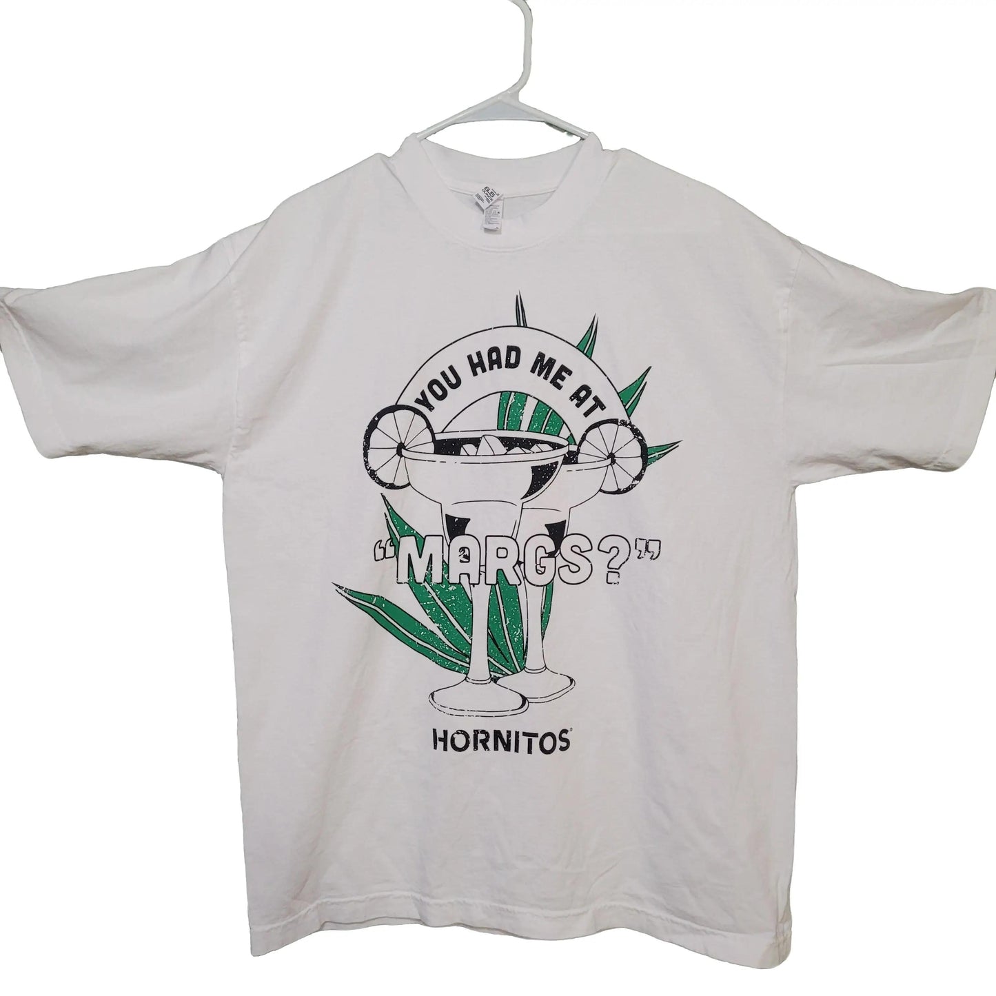 Hornitos: Tequila Tee Shirt, Half Sleeve Crew Neck