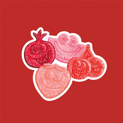 Jolly Rancher: Sour Gummies Awesome Reds, 1 Bag