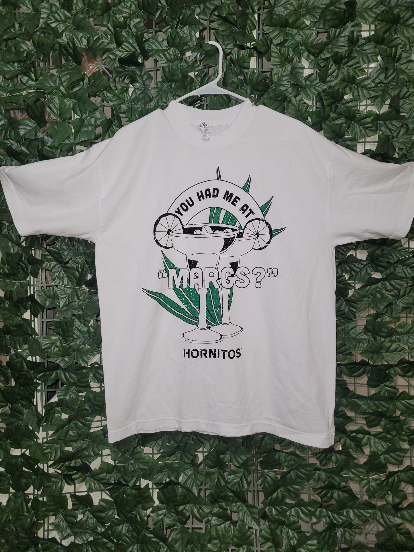 Hornitos: Tequila Tee Shirt, Half Sleeve Crew Neck