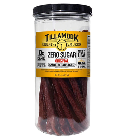 Tillamook Country Smoker: Real Hardwood Smoked Sausages, Original Beef, 20 Pack