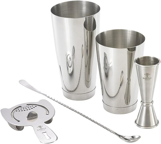 Barfly: Basic Cocktail Set, 5 Piece, Stainless Steel M37101