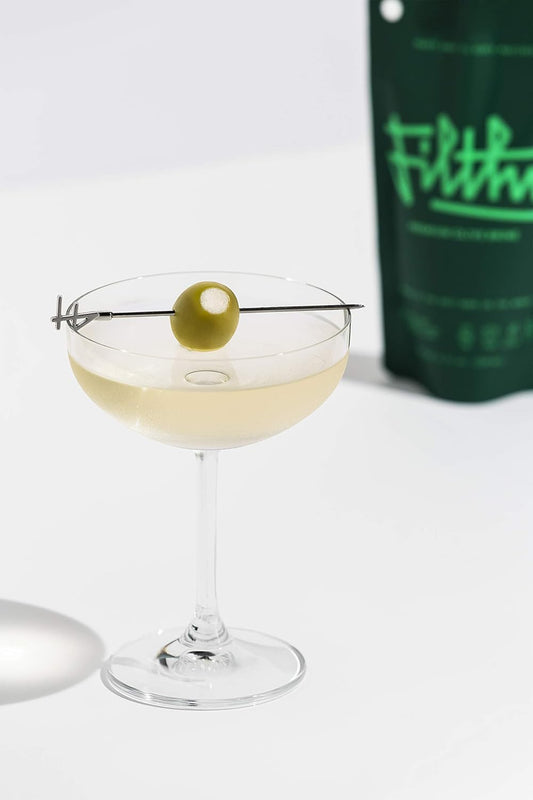 Cocktail: Filthy Olive Brine: Olive Juice for Dirty Martinis, 2 Pack