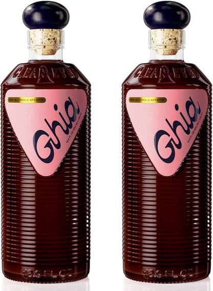 Spirit: Ghia: Non-Alcoholic Aperitif - Botanical Mediterranean Inspired Liqueur, 1 Bottle