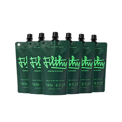 Cocktail: Filthy Olive Brine: Olive Juice for Dirty Martinis, 2 Pack
