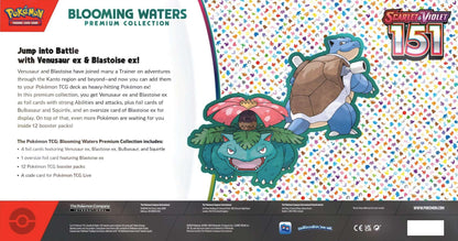 Pokémon TCG: Blooming Waters - 151 Premium Collection, 12 Booster Packs