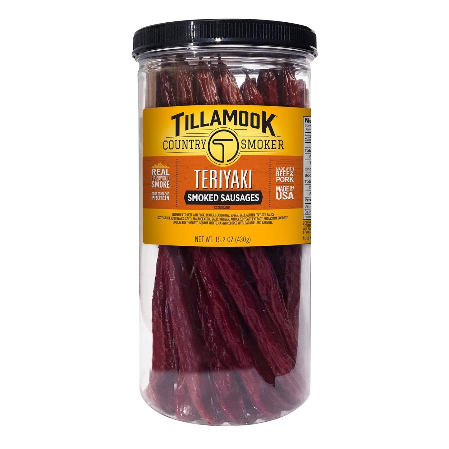 Tillamook Country Smoker: Real Hardwood Smoked Sausages, Original Beef, 20 Pack