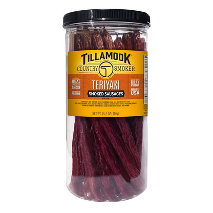 Tillamook Country Smoker: Real Hardwood Smoked Sausages, Original Beef, 20 Pack