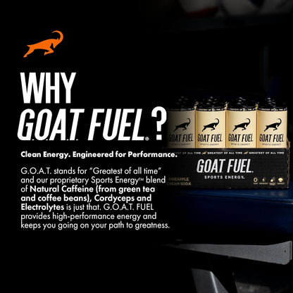 G.O.A.T. Fuel Energy Drink - 12 fl. oz., 12 pack cans