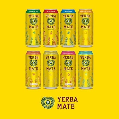 Guayakí Yerba Mate : Organic Energy Drink, Variety Pack, 12 pack